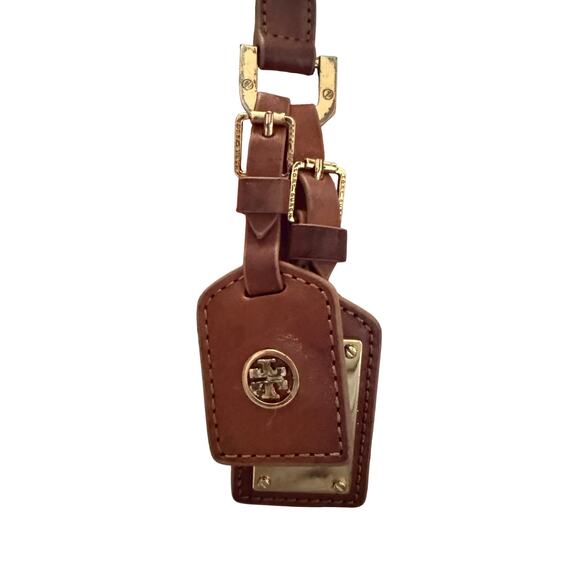 Tory Burch Limited Edition De La Vega Tote Bag Rare Graphic Art Quote Leather - Picture 4 of 12